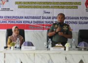 Dandim 1311/ Morowali Letkol Alzaki, Hadir Sebagai Narasumber pada Forum Komunikasi Peningkatan Peran Masyarakat Dalam Penanganan Konflik Sosial di Kabupaten Morowali