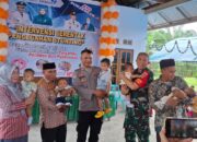 Pelda Yony Wungow Hadiri Kegiatan Intervensi Serentak Pencegahan Stunting di Kabupaten Morowali