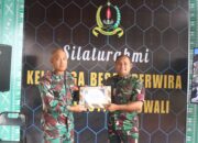 Koramil 1311-05/Mori Terima Penghargaan dari Dandim 1311/Morowali