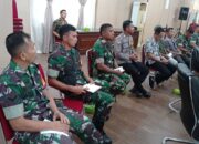 Kodim 1311/Morowali bersama Pemda Morowali Utara Rapat Pembentukan Kampung Pancasila