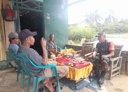 Tingkatkan Kerjasama Antara TNI, Babinsa Koramil 1311-08/Soyo Jaya Komsos dengan Masyarakat Desa Panca Makmur 