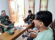 Babinsa Koramil 1311-07/Menui Kepulauan: Pererat Silaturrahmi dan Kekompakan Bersama Warga Binaanya di Desa Nipa