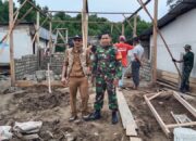 Danramil 1311-02/BS, Lettu Inf.Amiruddin Bersama Kades Padabaho Pantau Pembangunan RTLH