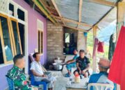 Praka Alfren Banti, Babinsa Koramil 1311-06/Bungku Utara Anjangsana dan Komsos di Desa Winangabino