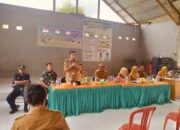 Praka Niko Demus Babinsa Koramil 1311-06/Bungku Utara Hadiri Rapat Rembuk Stunting di Desa Uempanapa