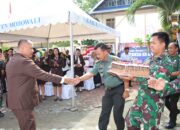 HBA ke- 64, Rombongan Kodim 1311/Morowali Datangi Kejari Morowali