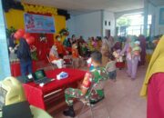 Babinsa Koramil 1311-06/BU, Dukung Kampanye Imunisasi Polio Nasional di Desa Tanasumpu