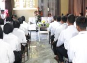 Dandim 1311/Morowali Beri Motivasi dan Kesadaran Bela Negara Kepada Peserta Calon Paskibraka