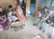 Babinsa 1311-02/BS Pelda Kahar, Himbau Warga Buajangka Jaga Keamanan dan Ketertiban Wilayah