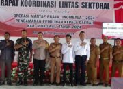Kodim 1311/Morowali Hadiri Rakor Lintas Sektoral Kesiapan Operasi Mantap Praja Tinombala 2024