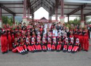 Teriakan “Yel Yel” Paskibraka di Hadapan Dandim 1311/Morowali 