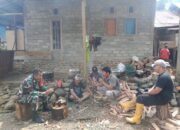 Babinsa Koramil 1311-06/Bungku Utara, Jalin Silaturahmi Dengan Warga Desa Uepakatu