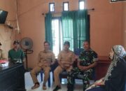 Jaga Hubungan Kerjasama dengan Pemdes Babinsa Koramil 1311-02/ BS Komsos di Makarti Jaya