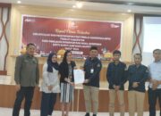 Penetapan Rekapitulasi Daftar Pemilih Sementara Kabupaten Morowali