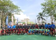Open Turnamen Volley Ball Putra Dandim 0314/Inhil Cup ke- 6 Resmi Dibuka