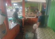 Babinsa Kodim 1311/Morowali Utara, Praka Ahmad Arif Himbau Warga Waspada Banjir