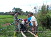 Uji Coba Pemanfaatan Bantuan Mesin Pompanisasi 