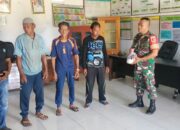 Babinsa Koramil 1311-07/Menui, Gelar Komsos  Sukseskan Pilkada Serentak 2024