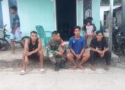 Komsos Koramil 1311-02/BS Kopda Melky Pallangan di Desa Bunginkela