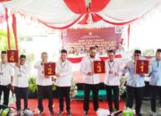 4 Paslon Pilkada Halsel Undi Nomor Urut, Ini Hasilnya