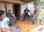 Babinsa Koramil 1311-08/Soyo Jaya Pererat Hubungan Lewat Komsos di Desa Tamainusi 