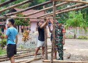 Babinsa Koramil 1311-03/Petasia, Ajak Masyarakat Jaga Kamtibmas Jelang Pilkada