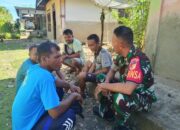 Babinsa Koramil 1311-02/BS, Kopda Irfan Gelar Anjangsana di Polewali