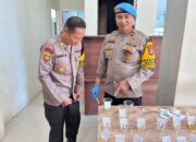 Demi Meminimalisir Pelanggaran, PJU dan Perwira Polres Morowali Tes Urine