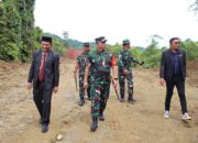 Letkol Alzaki dan Forkopimda Tinjau Pembukaan Jalan 9,6 Kilometer di Morowali