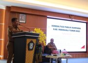 Sekda Morowali Buka Konsultasi Publik Terkait 3 Buah Ranperda Kabupaten Morowali TA 2025