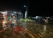 Curah Hujan Tinggi, Polsek Bahodopi Gelar Patroli di Seluruh Desa 