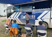 Meriahkan Penutupan TMMD ke 123, Satlantas Polres Morowali Gelar Pelayanan “SIM Gratis”