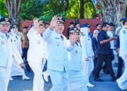 Disebut Paling Semangat, Bupati Iksan Curi Perhatian di Acara HUT Sulteng ke-61