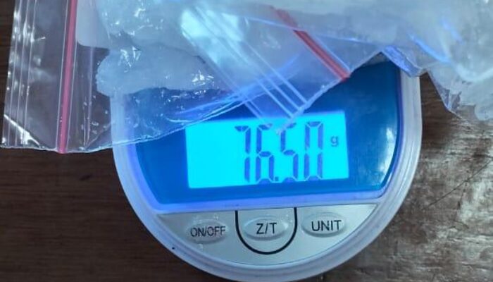 Polres Morowali Berhasil Mengukap Kasus Tindak Pidana Narkotika Jenis Sabu dengan Berat bruto 76,50 gram