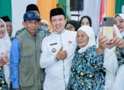 Bupati Morowali Resmi Lepas 94 Jamaah Haji, Fasilitasi Penerbangan Gratis dan Konsumsi di Asrama Haji