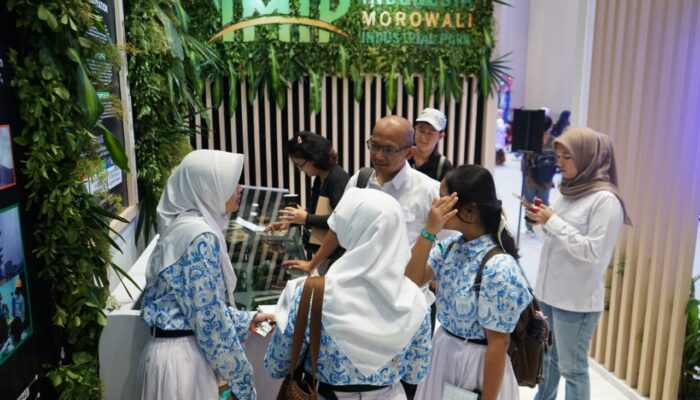 Booth IMIP Ramai Dikunjungi, Edukasi Industri dan Lingkungan Menarik Minat Pengunjung Expo HLH 2025