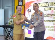 “Saatnya Kita Berpisah, Tapi Kenangan Akan Selalu Teringat” Bupati Iksan, Sampaikan Apresiasi ke AKBP Suprianto Pada Acara Pisah Sambut Kapolres Morowali