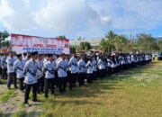 Bupati Iksan Baharudin Abdul Rauf Pimpin Apel Umum di Bahodopi, Serukan Persatuan dan Kolaborasi