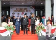 Bupati dan Wabup Morowali Hadiri Upacara Peringatan Hari Bhayangkara ke-79