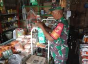 Babinsa Koramil Bahodopi Rutin Pantau Harga Sembako di Desa Siumbatu