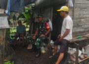 Babinsa Koramil 1311-09/Bahodopi Aktif Dampingi Petani di Desa Bahomakmur