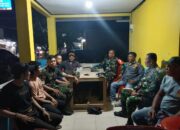 Demi Keamanan dan Ketertiban Lingkungan Koramil 1311-09/Bahodopi Gelar Patroli Keliling bersama Masyarakat