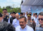 Polres Morowali Kawal Ketat Kunjungan Menteri Imigrasi dan Pemasyarakatan RI