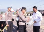 Kapolres Morowali Apresiasi 7 Personel Ungkap 7 Kasus Curanmor