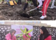 Polres Morowali dan Polsek Jajaran Serentak Tanam Bibit Pohon Dukung Program Penghijauan