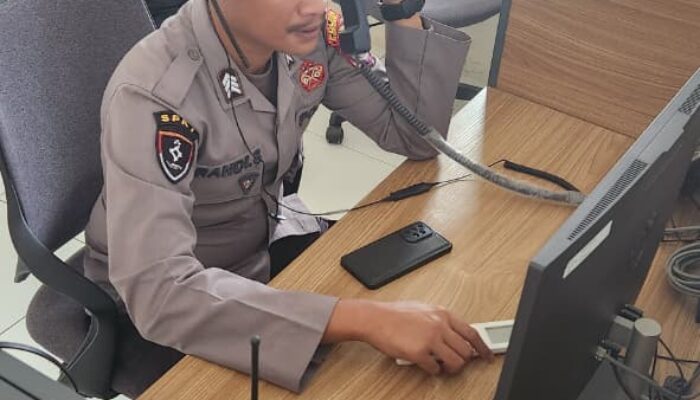 Polres Morowali Optimalkan Layanan Polisi 110, Wujudkan Respons Cepat dan Humanis kepada Masyarakat