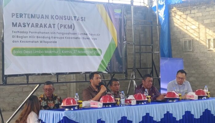 IHIP Paparkan Rencana Teknis Penggunaan Aliran Air Bendung Karaupa