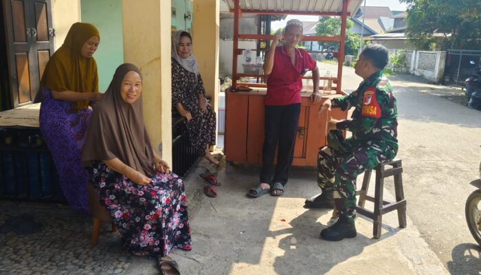 Babinsa Koramil 1311-09/Bahodopi Laksanakan Komsos bersama Warga Desa Keurea