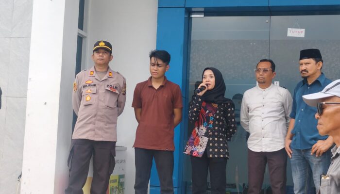 Manager PLN ULP Bungku Tanggapi Tuntutan Massa Aksi Terkait Isu Pemadaman Listrik