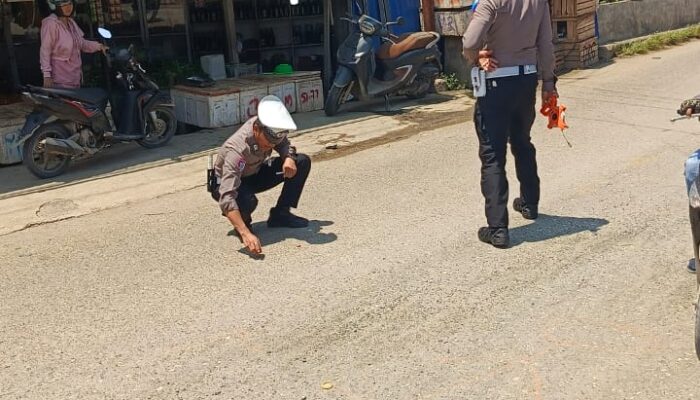 Satlantas Polres Morowali Tangani Kecelakaan Beruntun di Bahodopi, Dua Orang Meninggal Dunia